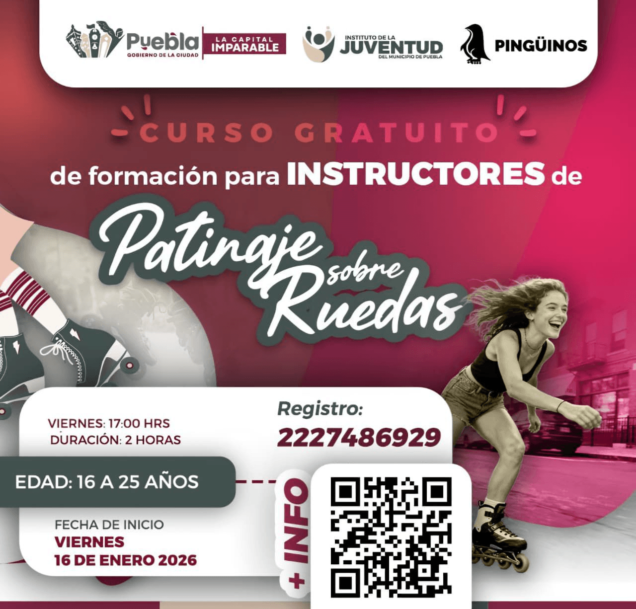 IJMP lanza curso gratuito de formación para instructores de patinaje sobre ruedas