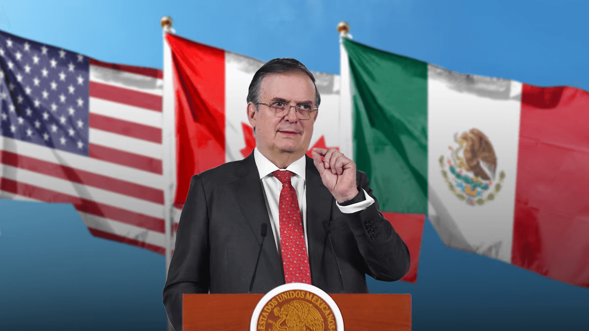 Ebrard le pone fecha: Prevé que la revisión del T-MEC concluya el 1 de julio