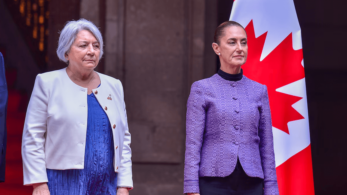 Mary Simon y Claudia Sheinbaum se reúnen en Palacio Nacional: Afinan detalles de revisión del T-MEC