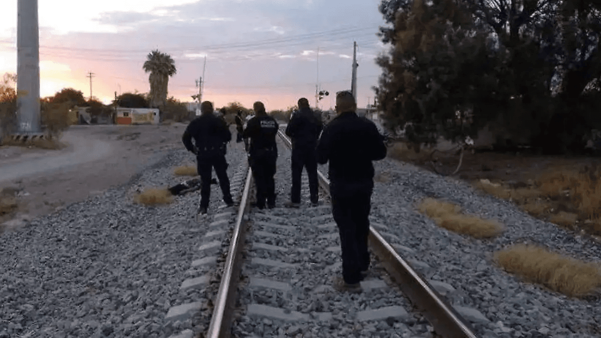 Descarrila tren de carga en Jiménez, Chihuahua