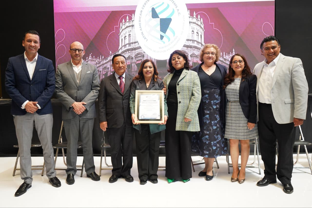 Obtiene Gobierno de la Ciudad certificación ISO 37001 en gestión antisoborno