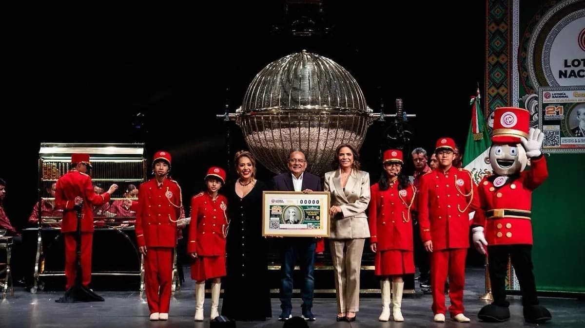 La Lotería Nacional conmemora a Mariano Escobedo con el sorteo No. 4001 en Nuevo León