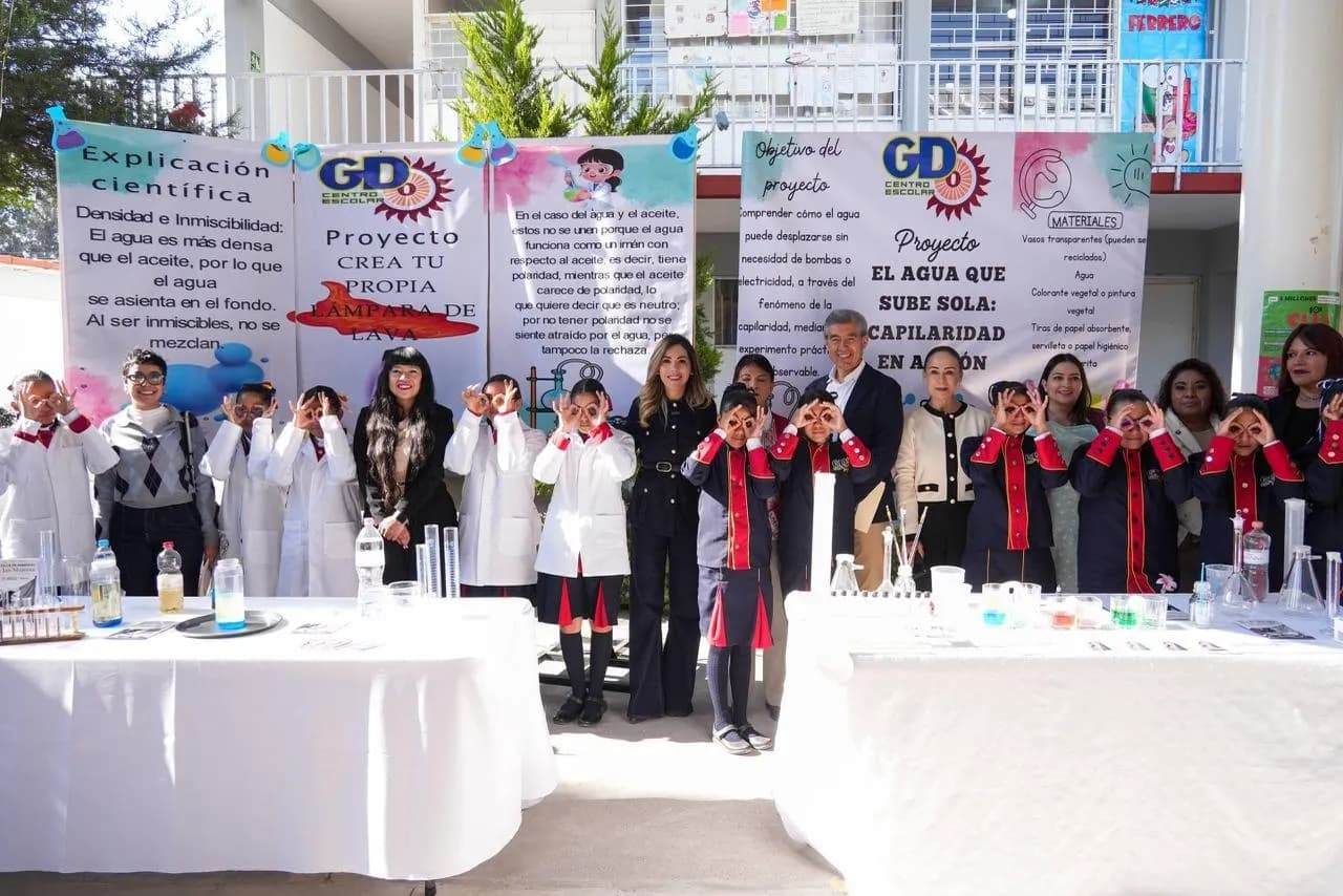 Impulsa Gobierno de la Ciudad vocaciones científicas en niñas poblanas