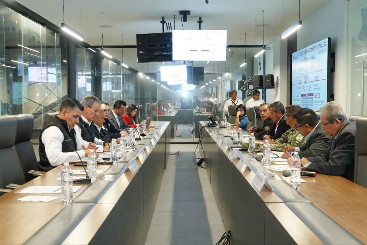 Refrenda Gobierno de la Ciudad coordinación interinstitucional en Mesa de Seguridad