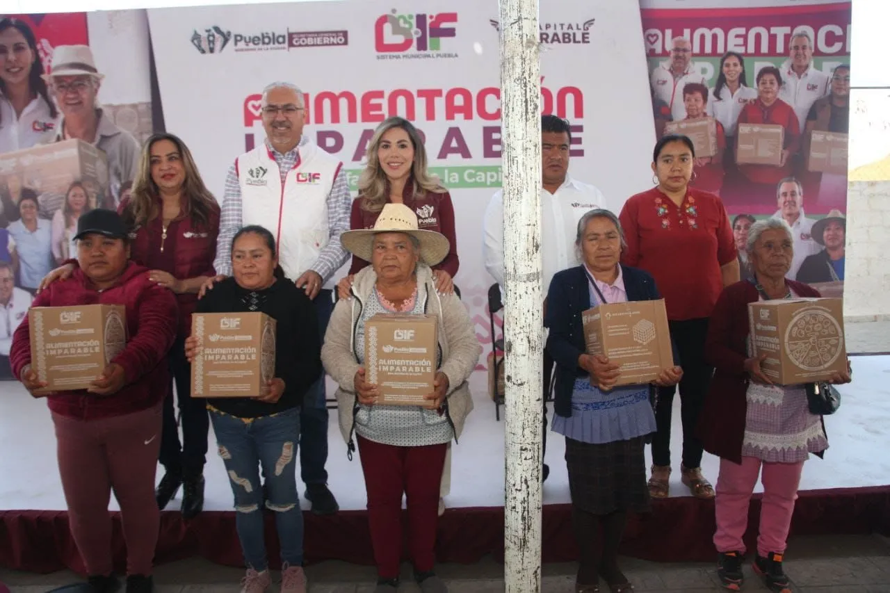 Entrega Gobierno de la Ciudad más de 5 mil apoyos alimentarios en Guadalupe Tecola