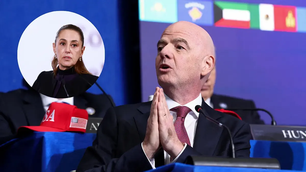 “Confianza absoluta en Sheinbaum”: Gianni Infantino respalda al Gobierno de México de cara al Mundial 2026