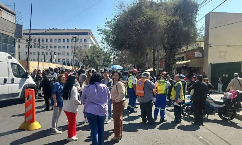 Desalojan juzgados de la Ciudad de México por amenaza de bomba