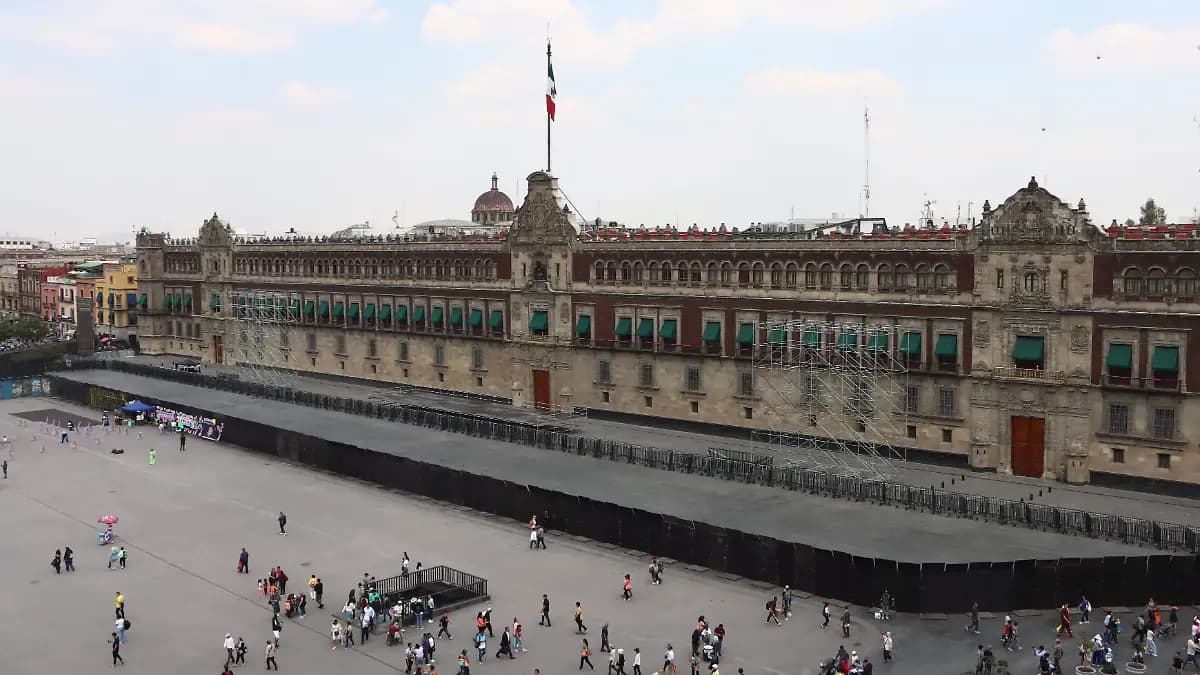Blindarán Palacio Nacional por marcha 8M; “es para proteger a las mismas mujeres”, dice Sheinbaum