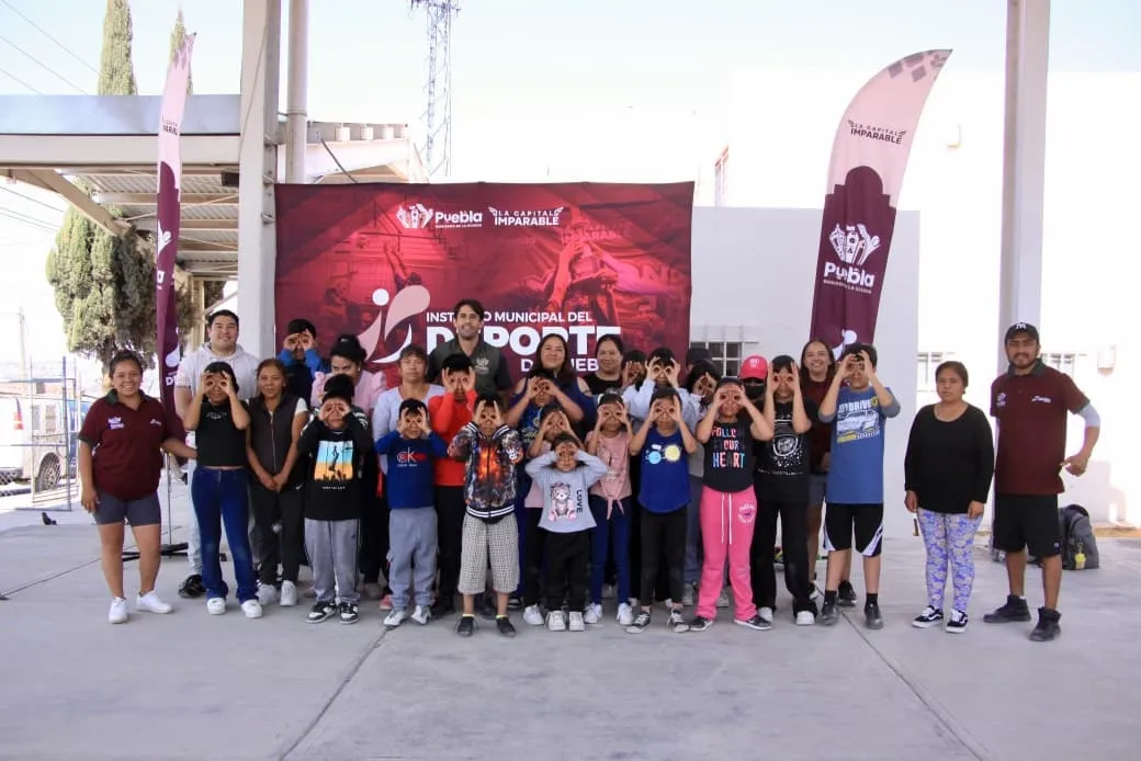 Promotoras y promotores comunitarios llevaron actividad física a niñas, niños y jóvenes tras recibir capacitación de CONADE