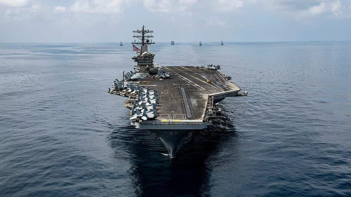 Portaviones de EU hará maniobras en el país en cooperación con autoridades mexicanas