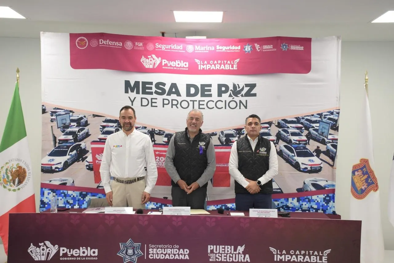 Refuerzan seguridad en Puebla con operativo por Semana Santa