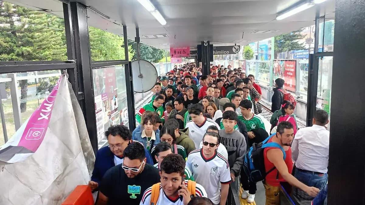 Más de 45 mil aficionados llegaron al Estadio Banorte en RTP y Trolebús