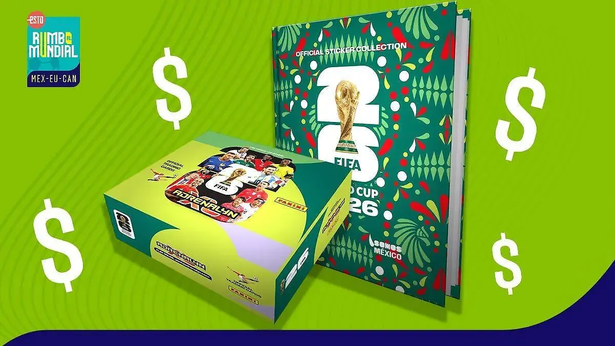 Preventa de Álbum Panini Mundial 2026: ¿Cuánto cuesta y dónde comprarlo?