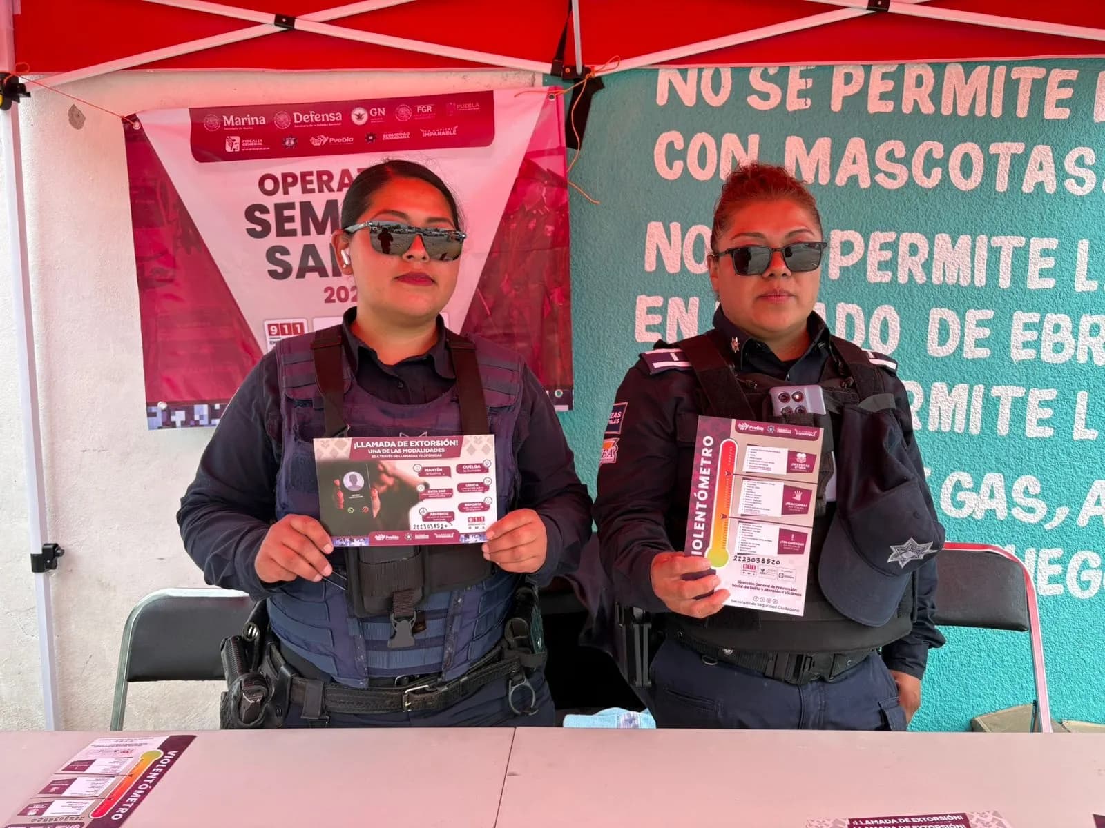 Refuerzan vigilancia en juntas auxiliares ante alta afluencia en Sábado de Gloria