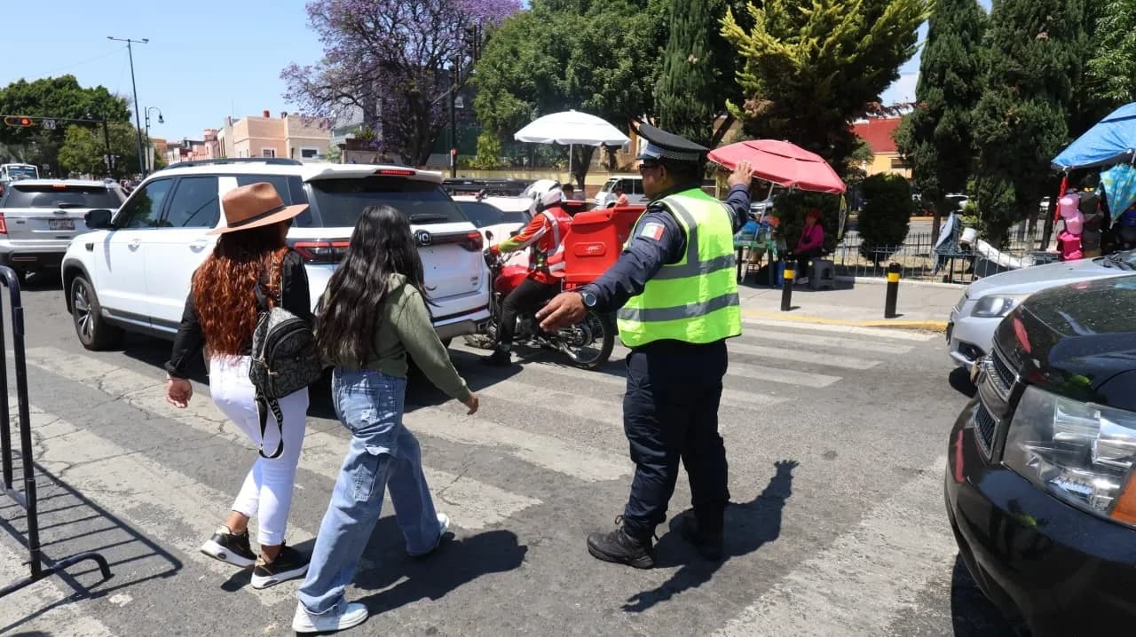 Operativo de seguridad mantiene paz y orden durante Semana Santa en Puebla