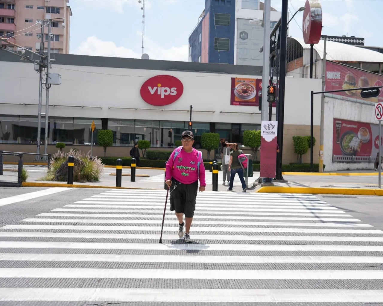 Avanza Puebla en modernización de intersecciones para reducir siniestros viales