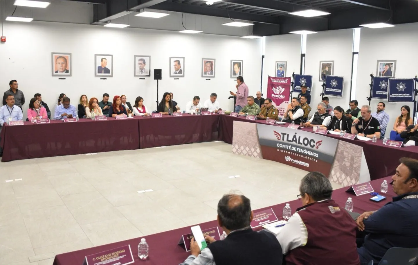 Fortalece Puebla acciones preventivas ante temporada de lluvias con Comité Tláloc