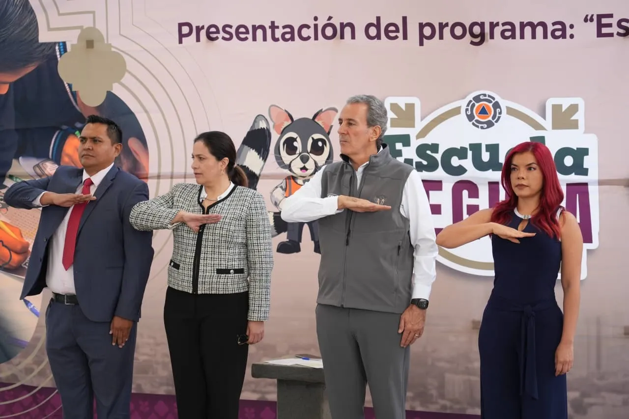 Impulsan cultura de prevención en escuelas con Programa Escuela Segura