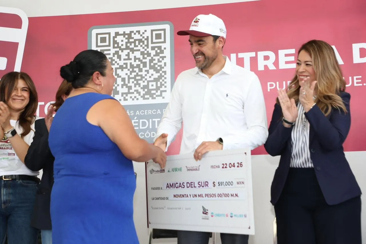 Impulsan financiamiento para fortalecer negocios en Puebla
