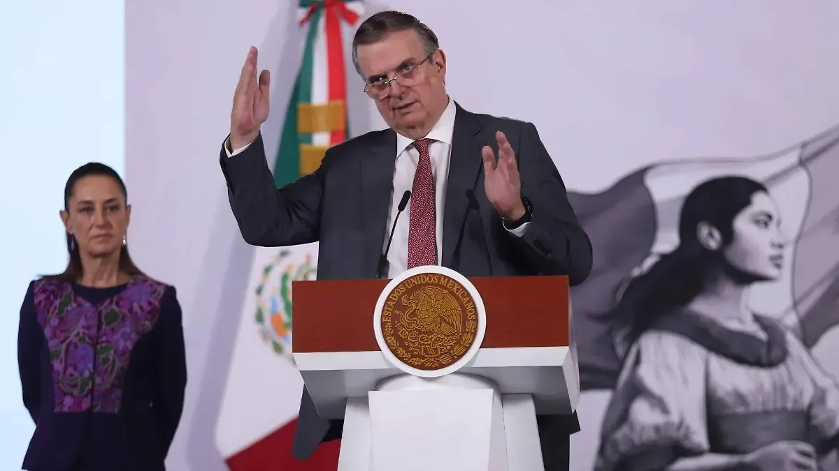 Pese a polémica, Sheinbaum confirma que Ebrard se mantiene como secretario de Economía