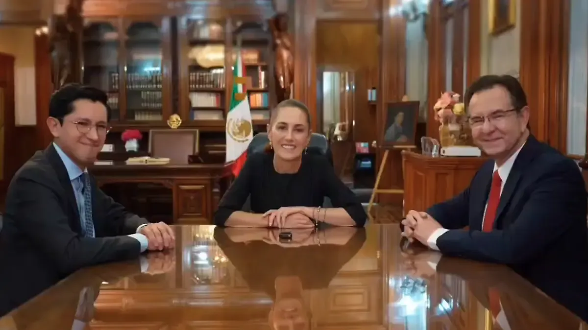 Claudia Sheinbaum reconoce labor de Esteban Moctezuma como embajador en EU