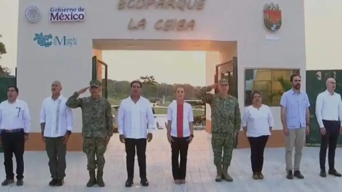 Claudia Sheinbaum inaugura el Ecoparque La Ceiba en Palenque