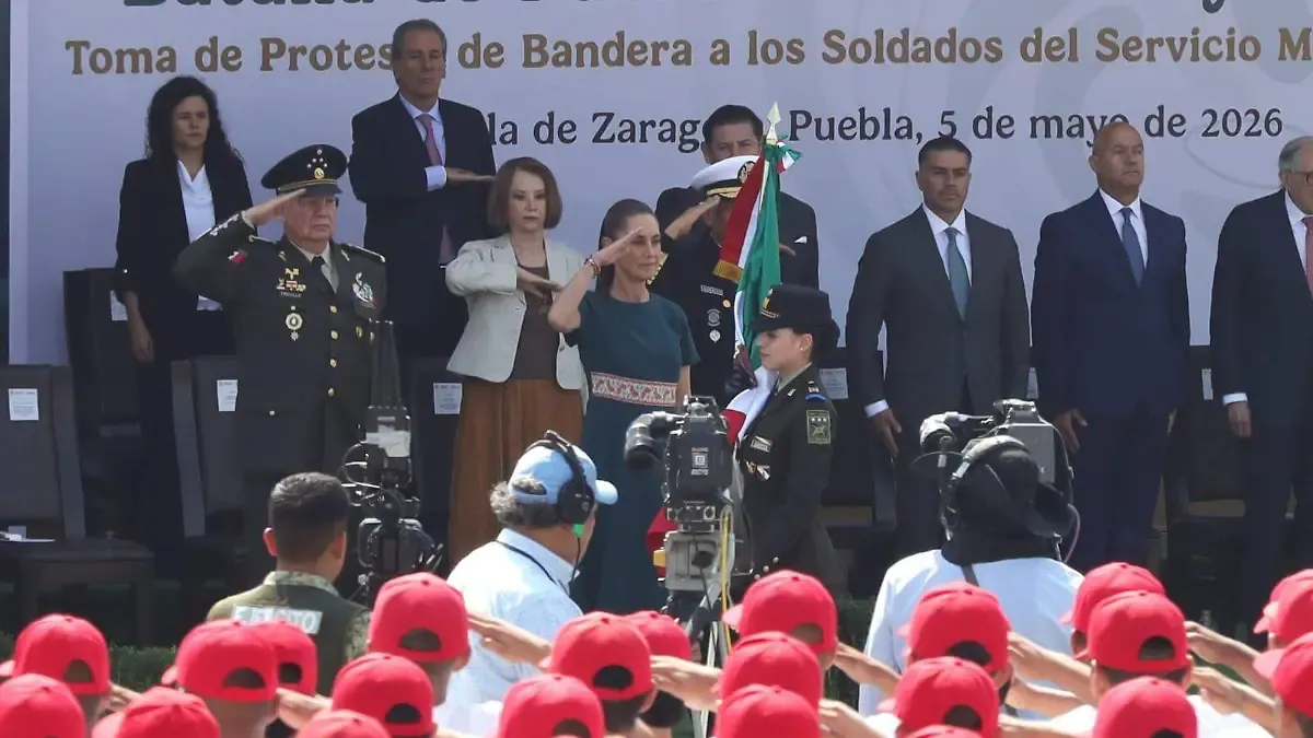 Sheinbaum defiende la soberanía de México desde Puebla: ninguna potencia va a decirnos cómo gobernarnos