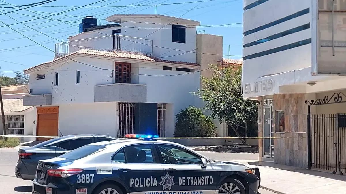Atacan casa donde vivió Rocha Moya en medio de crisis política en Sinaloa