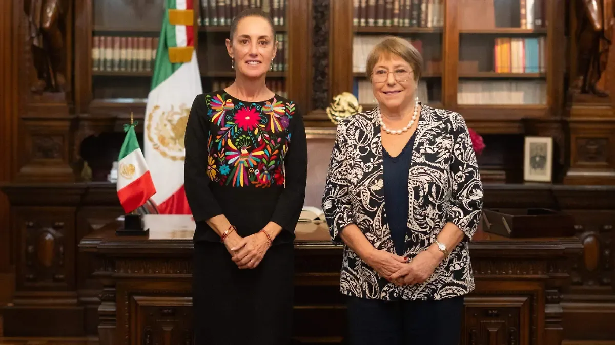 Sheinbaum refrenda apoyo a Michelle Bachelet para encabezar la ONU