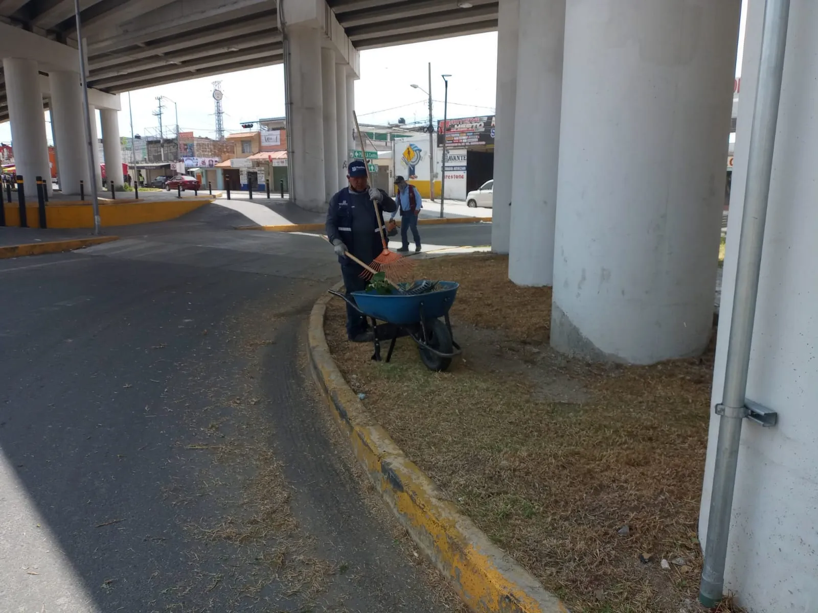 Intervienen bajo puentes para mejorar imagen urbana