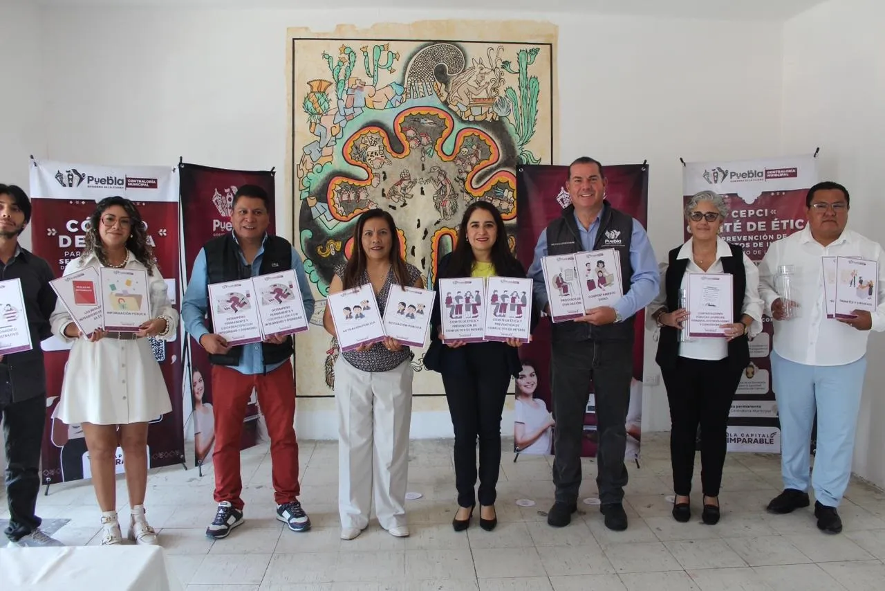 Fortalecen integridad en juntas auxiliares de Puebla