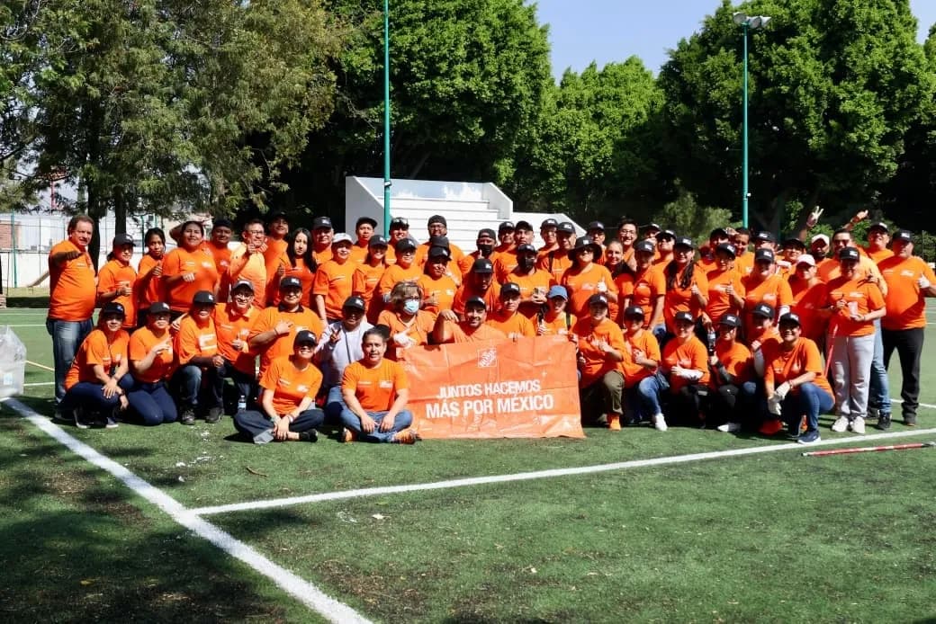 Recuperan espacios deportivos con trabajo conjunto