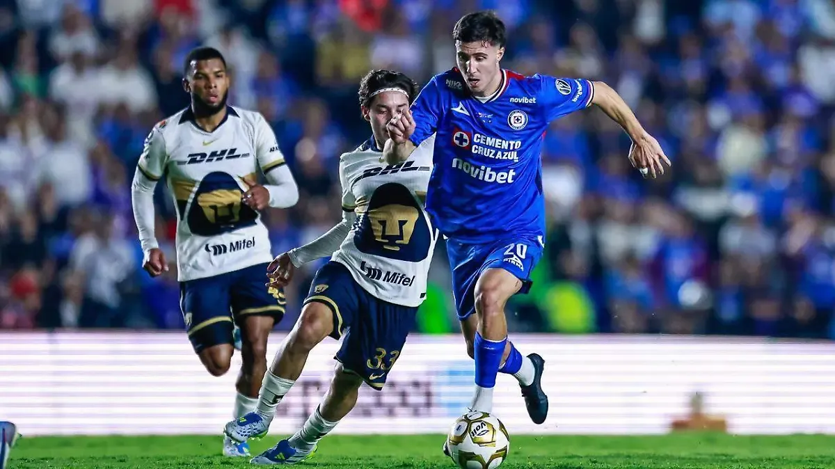 Pumas y Cruz Azul se perdonan en exceso y termina la ida de la final sin goles
