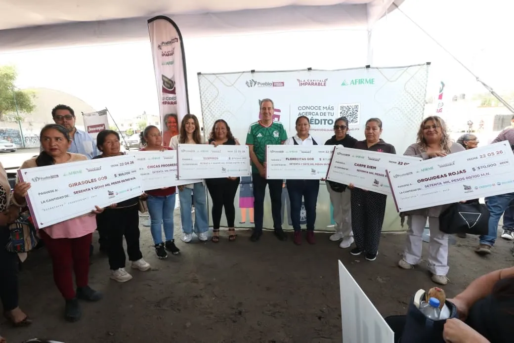 Impulsan emprendimiento con entrega de créditos