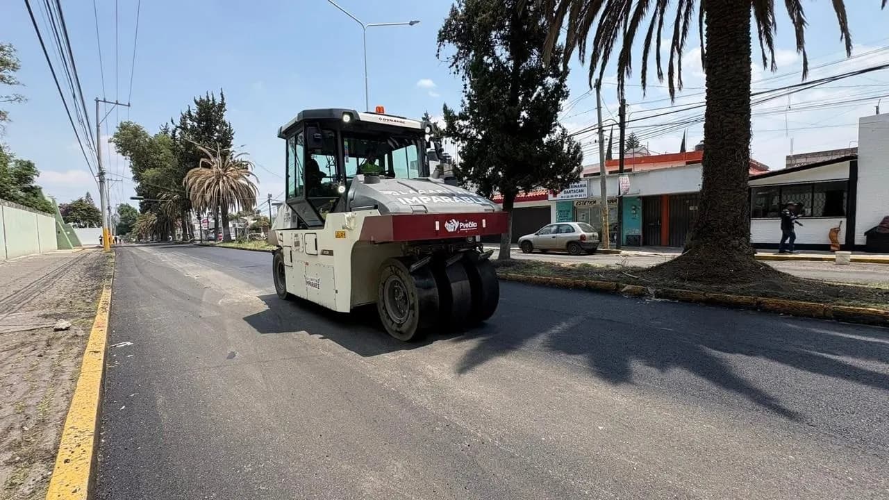 Impulsan rehabilitación vial con Tren de Pavimentación