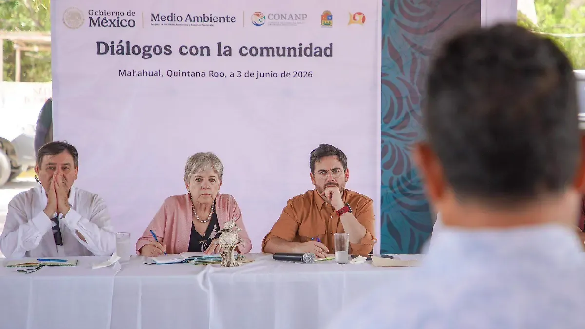 Semarnat descarta crear área natural protegida en Mahahual