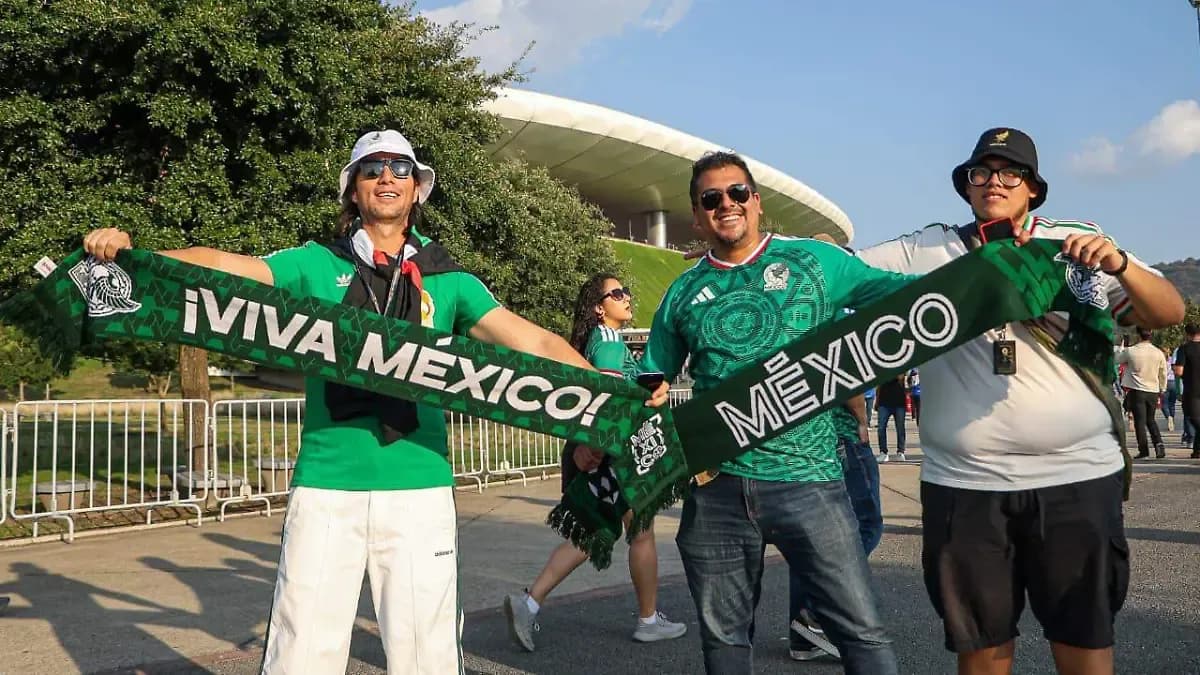 ¡Locales! Partido entre Corea del Sur y República Checa se llenó de mexicanos