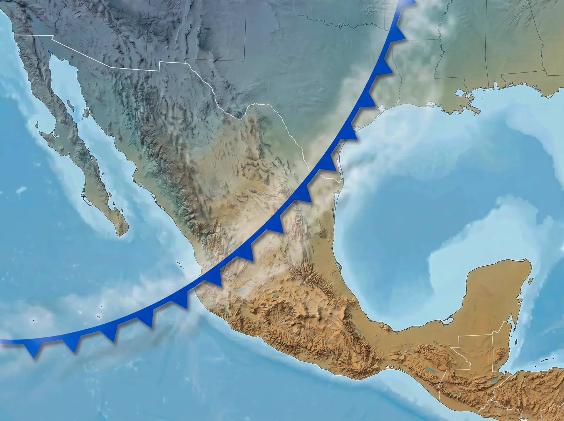 Alerta por frente frío fuera de temporada: estos estados tendrán lluvias intensas en junio