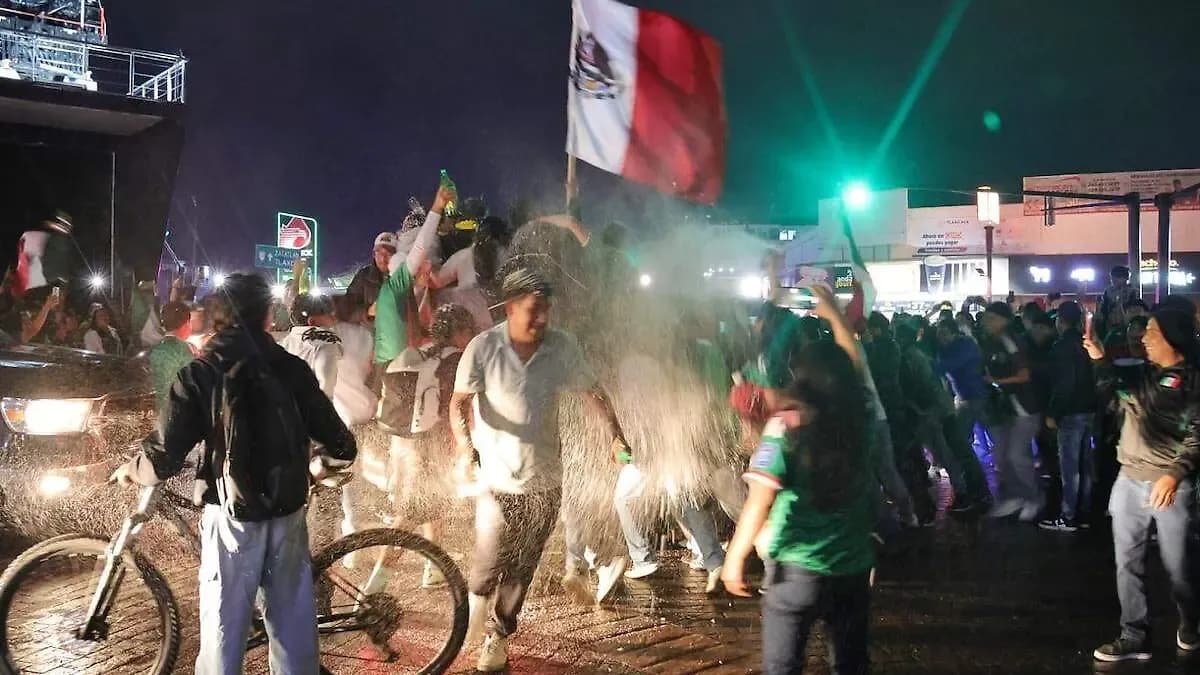 Más de un millón de personas celebraron triunfo de México sobre Corea del Sur, según cifras oficiales