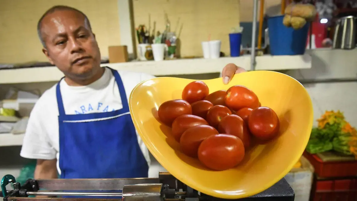 Precio del jitomate, a la baja: se vende a 19.51 pesos el kilo