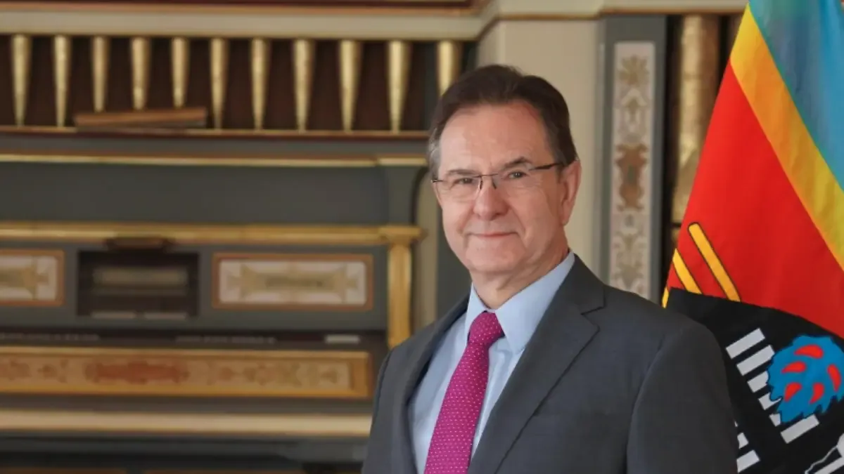 Esteban Moctezuma rinde protesta como embajador de México ante Bélgica y la Unión Europea