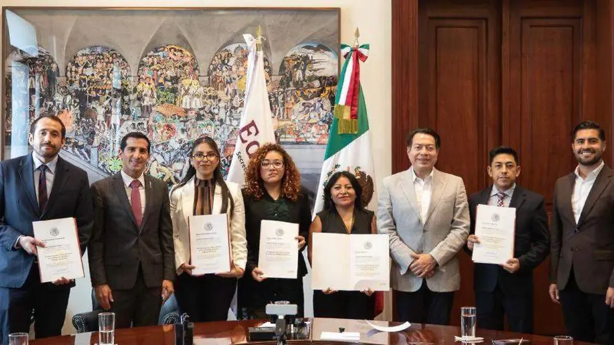 Confía Mario Delgado que nuevos integrantes de CAAD brindarán certeza jurídica en materia deportiva