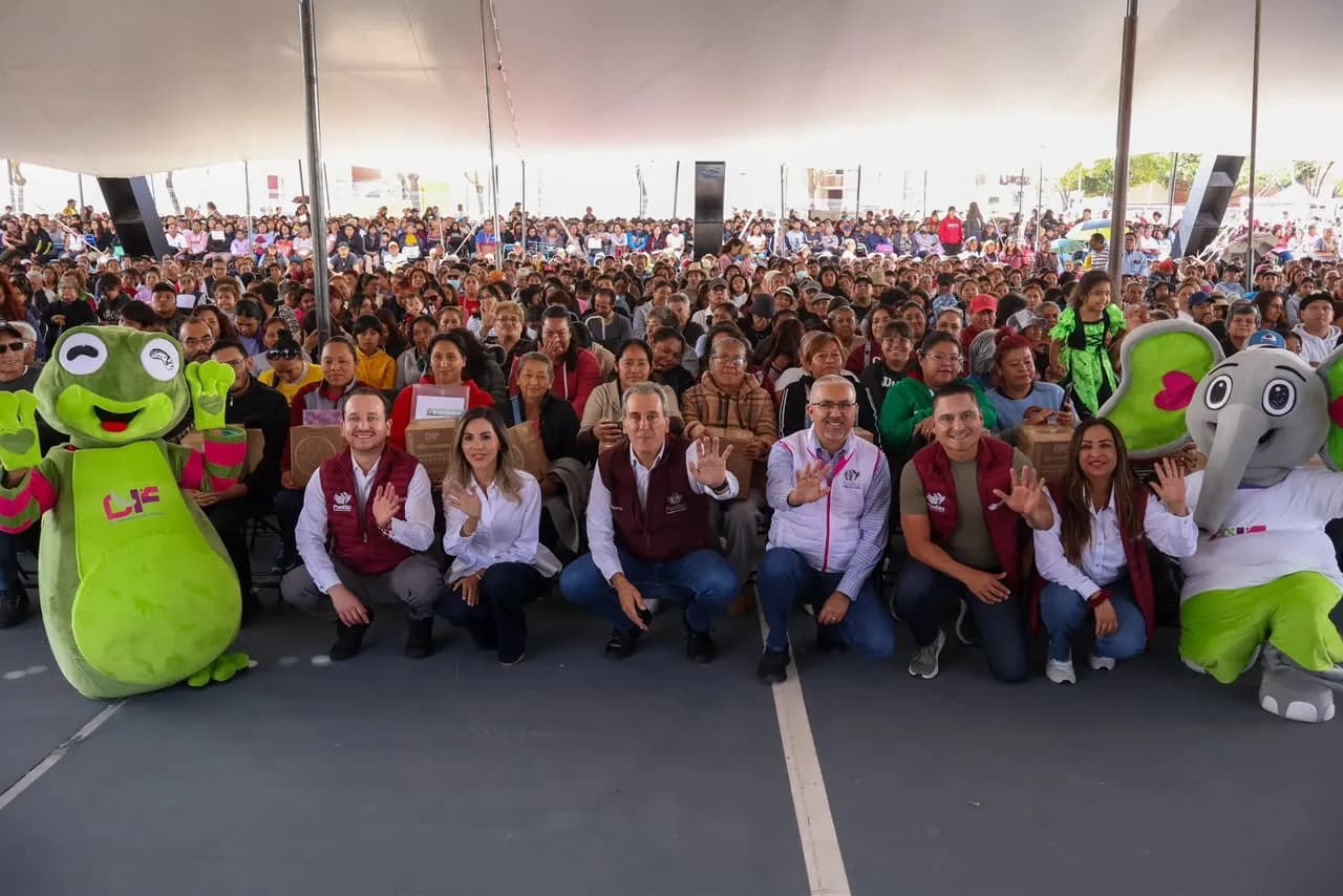 Ayuntamiento de Puebla beneficia a familias con más de 10 mil apoyos alimentarios