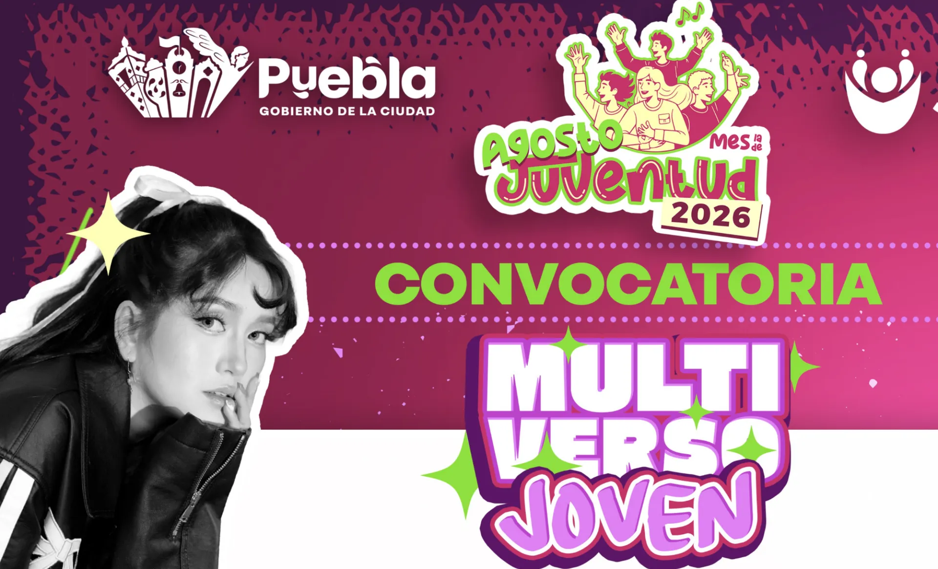 Gobierno de la Ciudad de Puebla abre “Multiverso Joven” para impulsar talento, K-pop y emprendimientos.