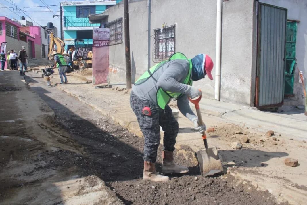 Ayuntamiento de Puebla supervisa nueva red de alcantarillado sanitario en Romero Vargas