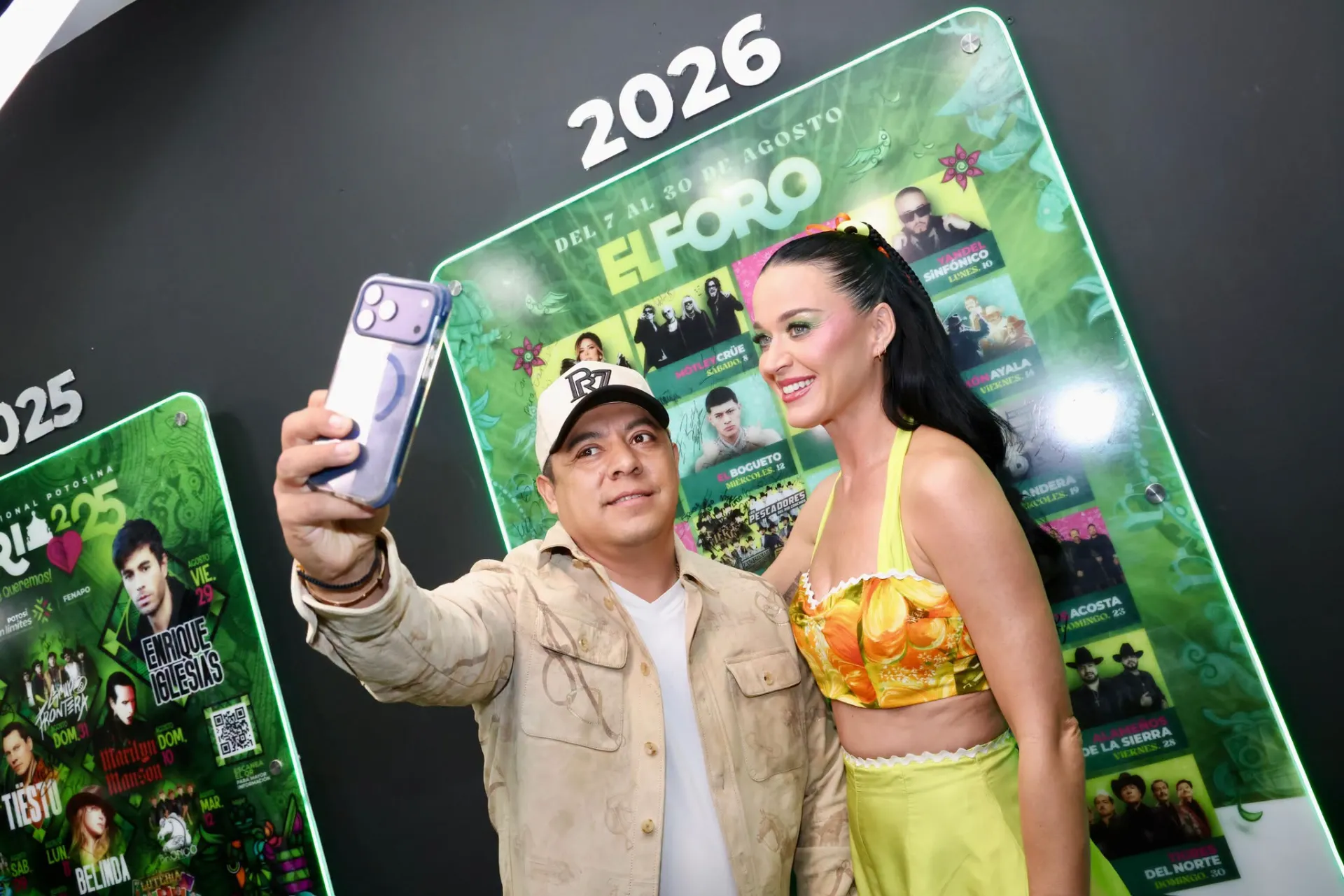 Katy Perry reúne a 310 mil personas en concierto gratuito en San Luis Potosí