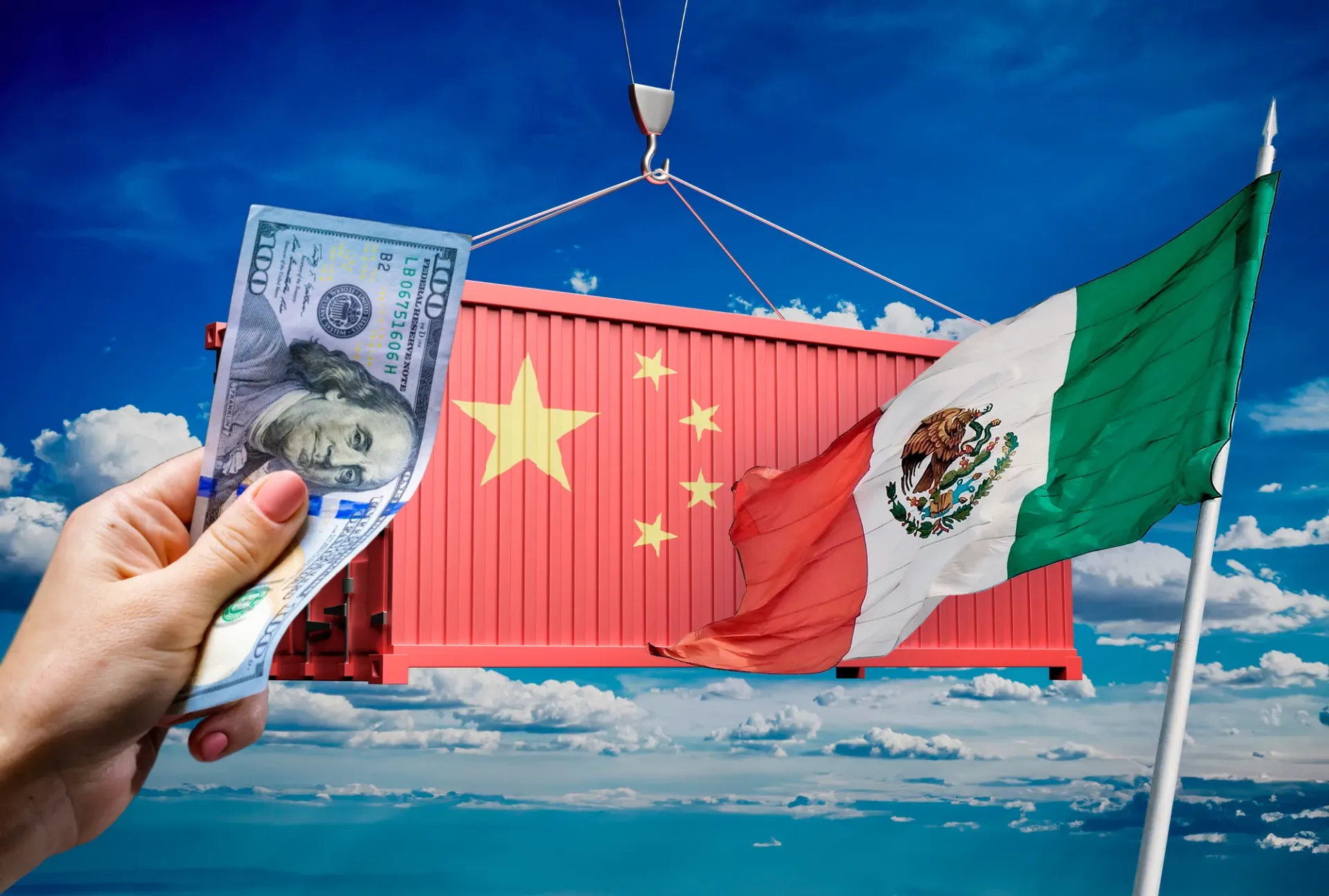 Aranceles reducen 28.4% las importaciones chinas de productos afectados hacia México