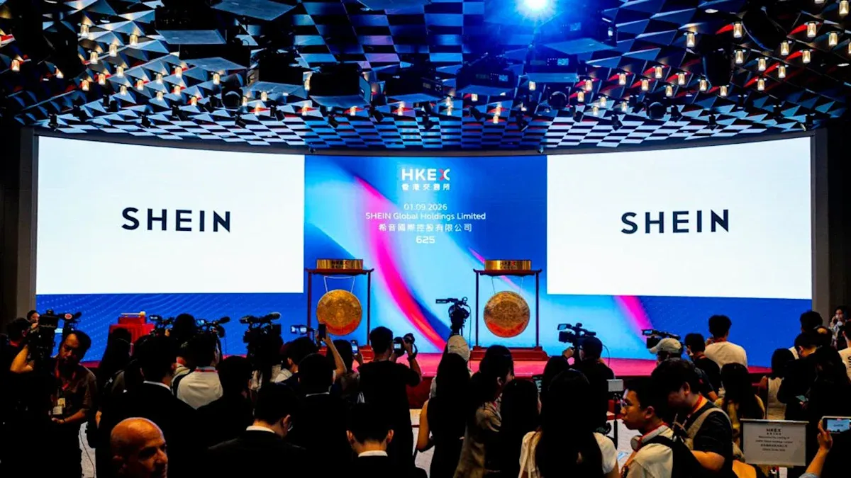 Shein cae en su debut en Hong Kong tras años de intentar llegar a bolsa