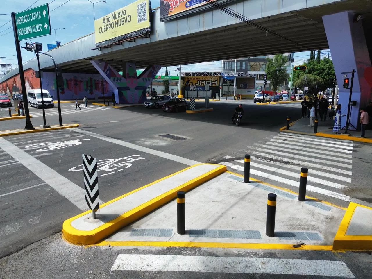 Ayuntamiento de Puebla moderniza 9 de los 10 cruces con más siniestros viales