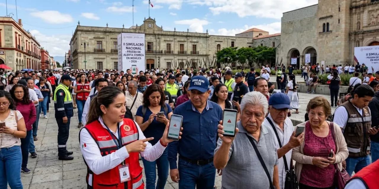 Más de 80 millones de celulares recibirán alerta durante el Segundo Simulacro Nacional